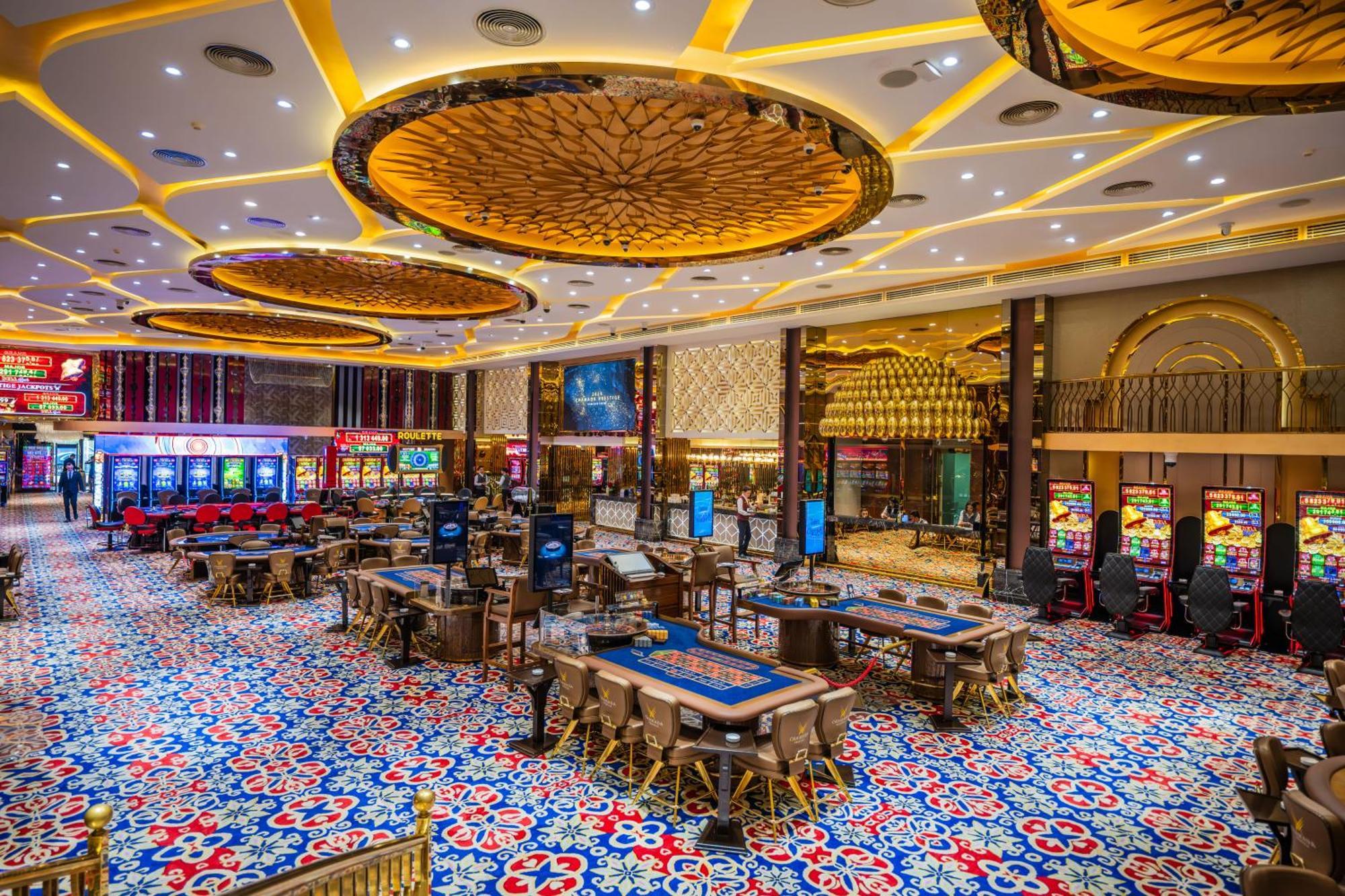 Chamada Prestige Hotel And Casino Agios Epiktitos Exterior photo